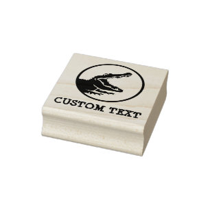 Tampons Encreurs Timbre fait sur commande d'alligator