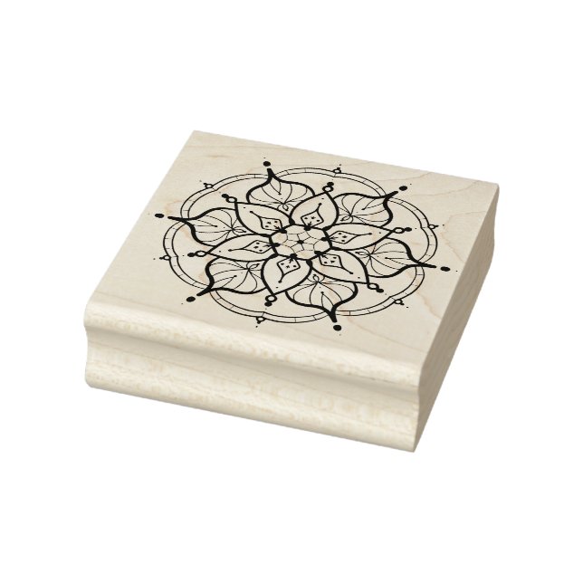 Tampons Encreurs Timbre Mandala (Tampon)