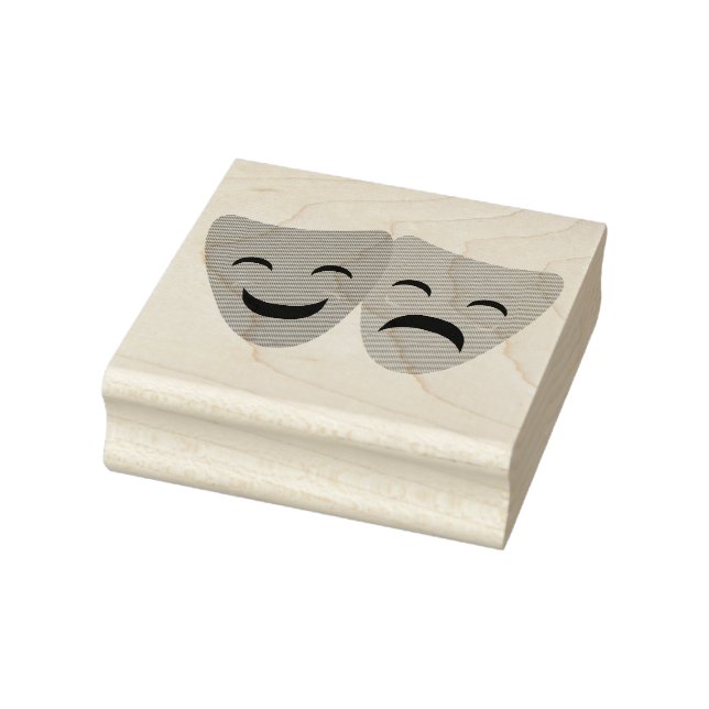 Tampons Encreurs Timbre Masque De Drame (Tampon)