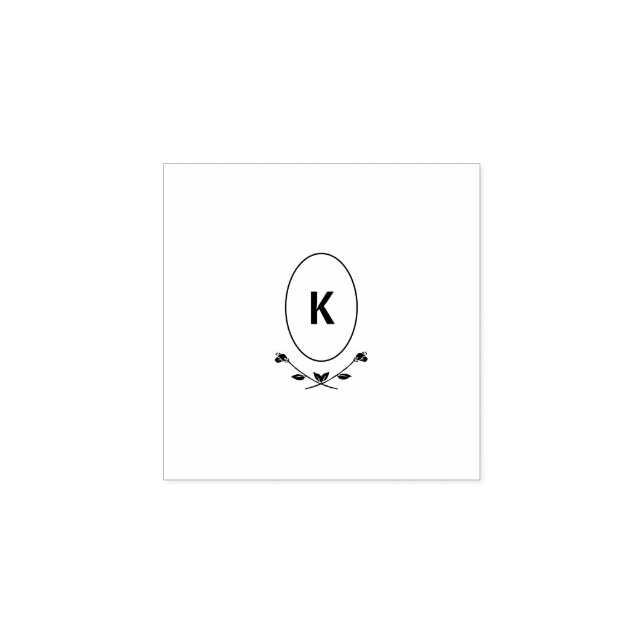 Tampons Encreurs Timbre Monogram Wood Art (Impression)