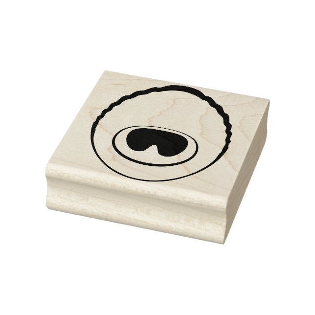 Tampons Encreurs Timbre Peacock Feather Eye v2 (Tampon)