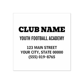 Tampons Encreurs Timbre personnalisé pour le club de football des j
