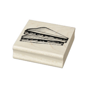 Tampons Encreurs Timbre sandwich PB&J au beurre d'arachide et à la