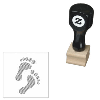 Tampons Encreurs Timbre ZigZag Trail Built Kids