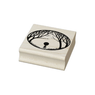 Tampons Encreurs Timbres Aliens Cute Alien Timbres en caoutchouc