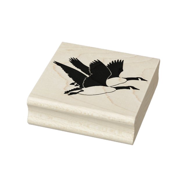 Tampons Encreurs Timbres d'art en bois/oies (Tampon)