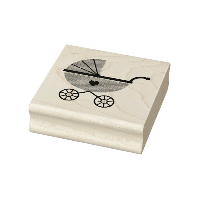 Tampons Encreurs Timbres d'art en bois / Porte bébé (Tampon)