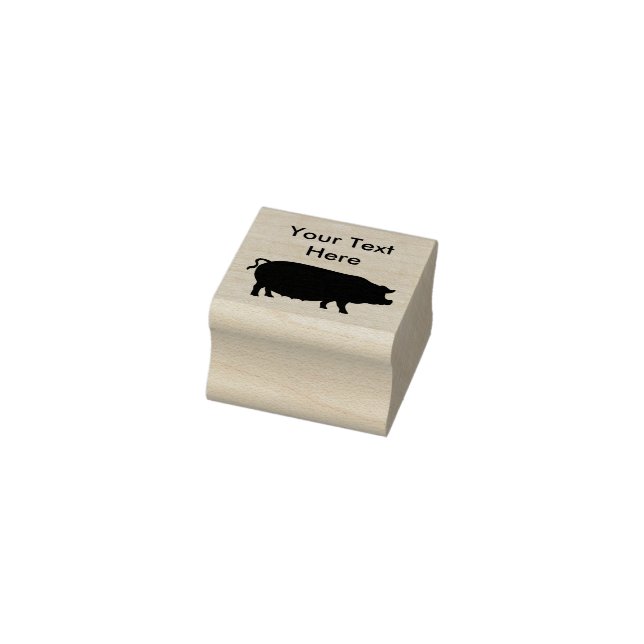 Tampons Encreurs Timbres en caoutchouc de porc mignon (Tampon)