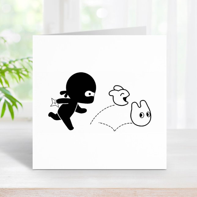 Tampons Encreurs Tiny Ninja Chasse Dustbunnies (Créateur téléchargé)