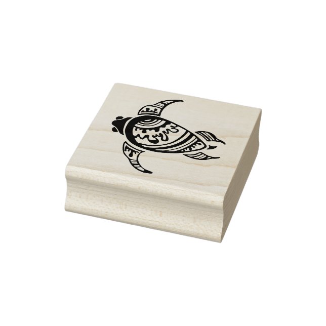 Tampons Encreurs Tortue de mer tribale hawaïenne (Tampon)
