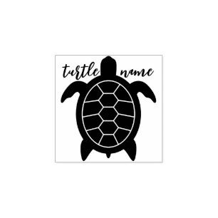 Tampons Encreurs Tortue simple noire