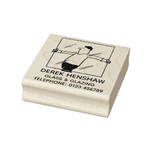 Tampons Encreurs Travailleur de verre et de laquage avec volet de v