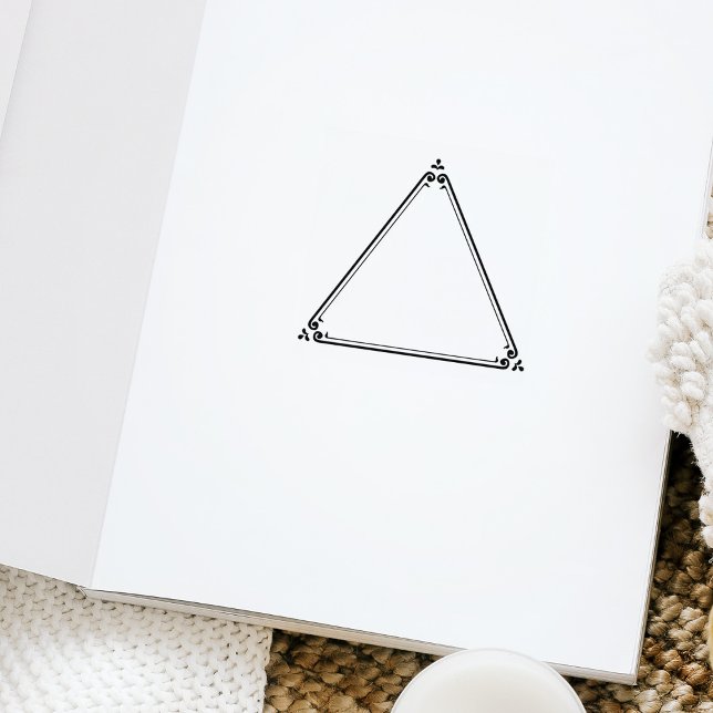 Tampons Encreurs Triangle, cadre du journal (Créateur téléchargé)