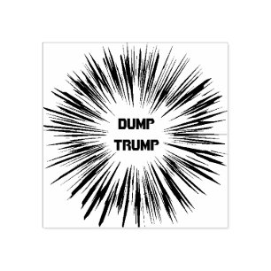 Tampons Encreurs Trump et son timbre politique en bois