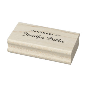 Tampons Encreurs Typographie personnalisée Nom du script Modèle art