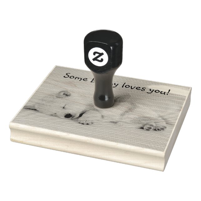 Tampons Encreurs un lapin t'aime textos (Tampon)