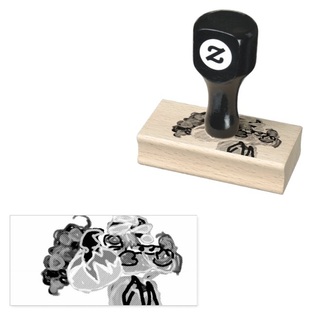 Tampons Encreurs Un petit homme chante l'automne (Tamponné)