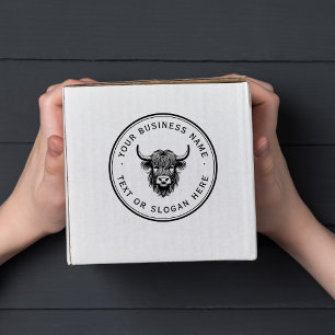 Tampons Encreurs vache Custom Business Logo Grand