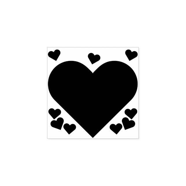 Tampons Encreurs Valentines Day Amour Coeurs mignons do-it-yourself (Impression)