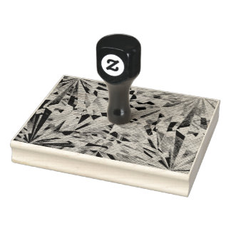 Tampons Encreurs Verre Diamant 4" x 5" Timbre en caoutchouc