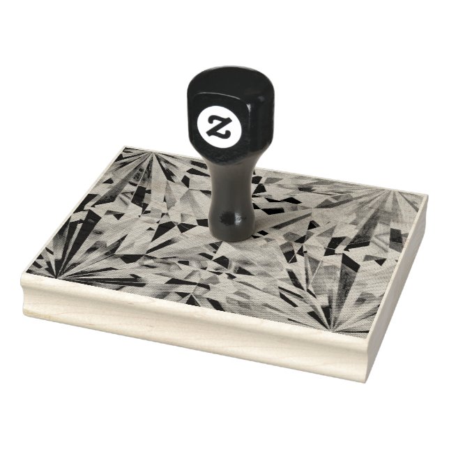 Tampons Encreurs Verre Diamant 4" x 5" Timbre en caoutchouc (Tampon)