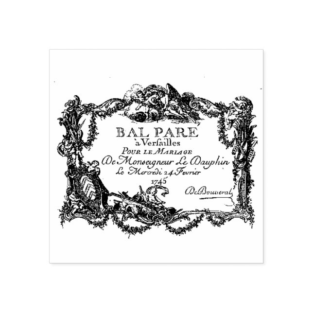 Tampons Encreurs Versailles – Mariage – Hochzeit – Wedding (Impression)