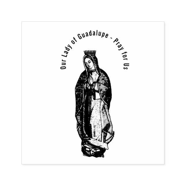 Tampons Encreurs Vierge de Guadalupe Prière catholique (Impression)