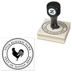 Tampons Encreurs Vintage Farmhouse Oeuf de poulet carton rond