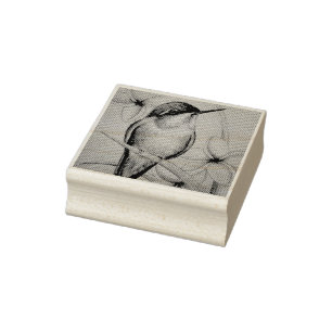 Tampons Encreurs Vintage Hummingbird No 3 Aquarelle Art