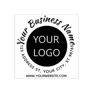 Tampons Encreurs Votre logo ici Entreprise Promotion Timbre personn