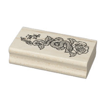 VRAI serpent d'amour sur Rose