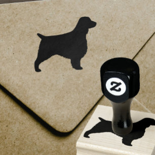 Tampons Encreurs Welsh Springer Spaniel Chien race Silhouette