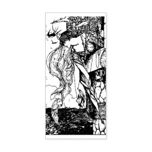 Tampons Encreurs WQ RUBBER STAMP : HJ Ford Princess Récupère Lettre