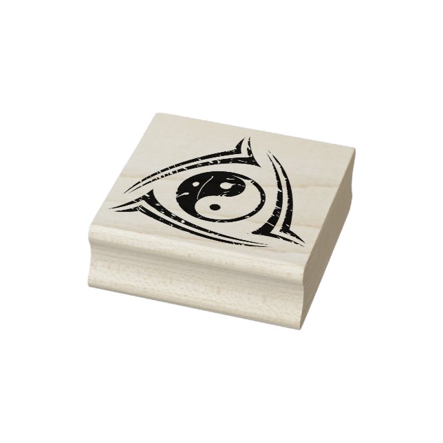 Tampons Encreurs Yin & Yang tatouage tribal + vos idées (Tampon)