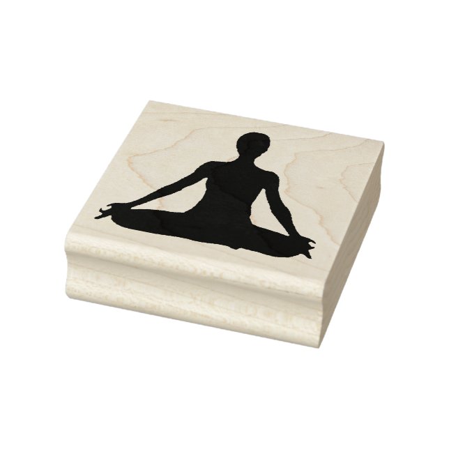 TAMPONS ENCREURS YOGA FILLE POSE TAMPONS DE CAOUTCHOUC (Tampon)
