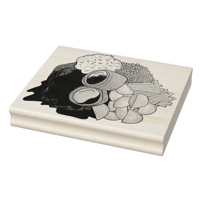 Tampons Encreurs Yorkshire Pudding Sunday Roast Royaume-Uni (Tampon)