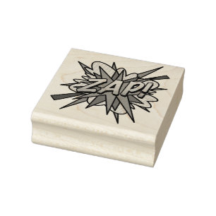 Tampons Encreurs ZAP Fun Retro Comic Livre Pop Art