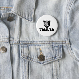 TAMUSA Jaguars 2 Inch Round Button