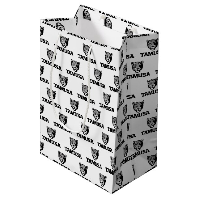 TAMUSA Jaguars Medium Gift Bag (Front Angled)