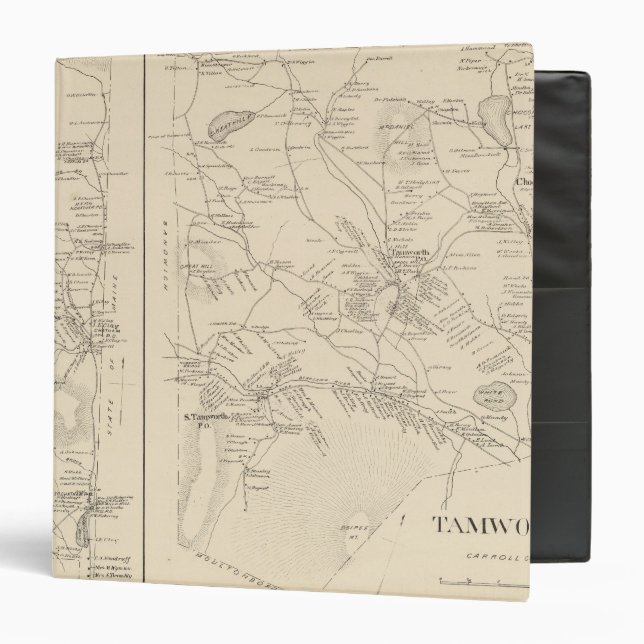 Tamworth, Carroll Co Binder (Front/Inside)