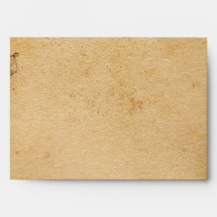 Tan and Brown Aged Paper Look Envelope for 5x7's