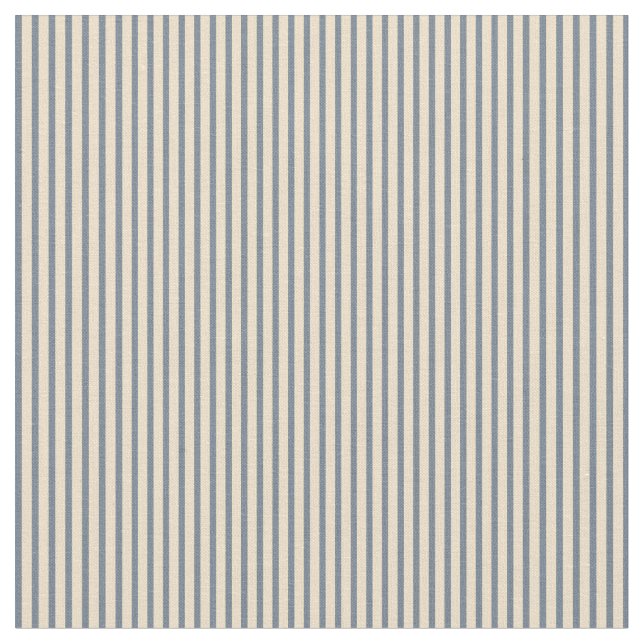 Tan and Slate Grey Lines Fabric (Close Up)