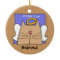 Tan Angel Cat Personalize