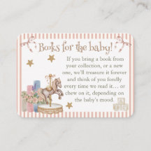 Tan Carousel Horse Book Request Dipper Raffle 