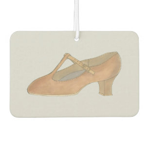 Tan Character Dance Shoe Musical Theatre Teacher Air Freshener