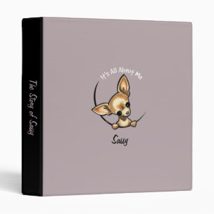 Tan Chihuahua IAAM Photo Album Memory Book Binder
