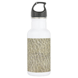 Tan Crocodile Leather Pattern 532 Ml Water Bottle