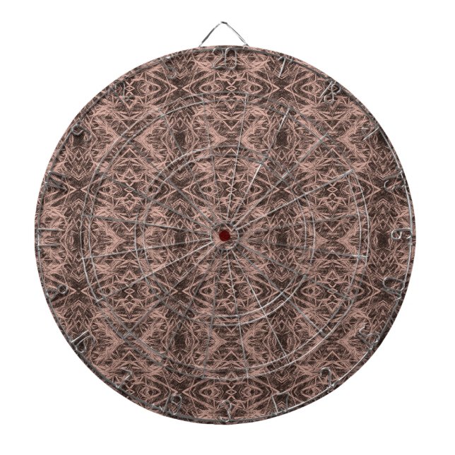 Tan Foxtail Repeat Dartboard (Front)