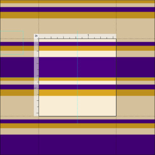 Tan, Indigo, and Goldenrod Lined/Striped Pattern Fabric