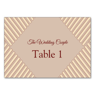 Tan moderne - Bandes toniques Marsala-vin Cartes d